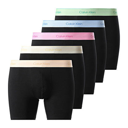 Calvin Klein 5-Pack Icon Stretch Boxers – Premium Heren Ondergoed Set