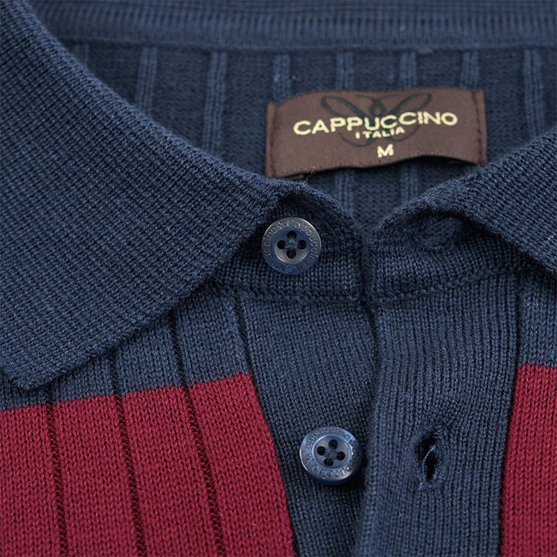 Knit Polo met Lange Mouwen – 1+1 GRATIS! (Mestre & Varese Collectie)