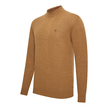 Novara Melange Turtle Neck – Stijlvolle Herentrui met Moderne Col