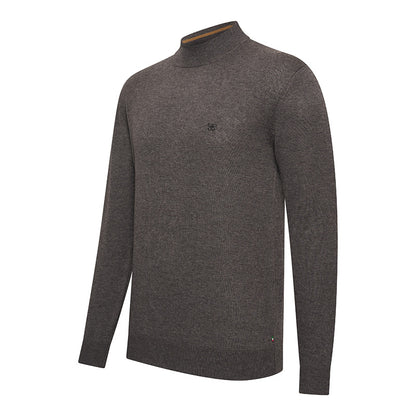 Novara Melange Turtle Neck – Stijlvolle Herentrui met Moderne Col