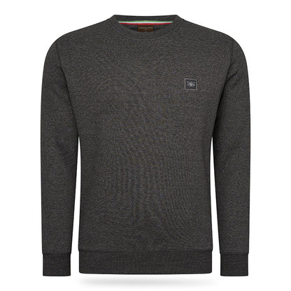 Prato – Warme en Comfortabele Fleece Sweater met Ronde Hals
