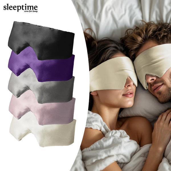 Sleeptime DeepSleep Slaapmasker – Comfortabel Oogmasker voor Diepe Slaap in Meerdere Kleuren