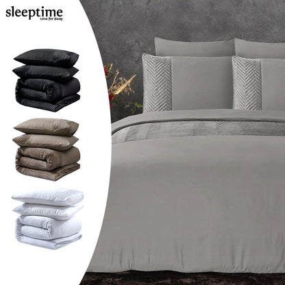 Velvet Crossline Dekbedovertrek – Luxe en comfort in diverse kleuren