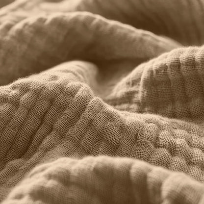 Mousseline Hoeslaken – Zacht, ademend en natuurlijk slaapcomfort