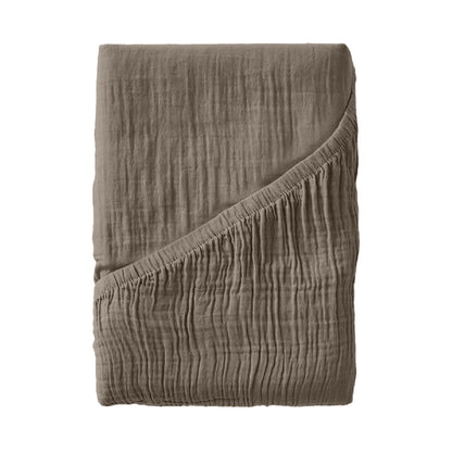 Mousseline Hoeslaken – Zacht, ademend en natuurlijk slaapcomfort