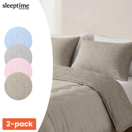 Sleeptime Verkoelende Kussenslopen 2-Pack – 60x70 cm Ademend & Fris in 4 Kleuren