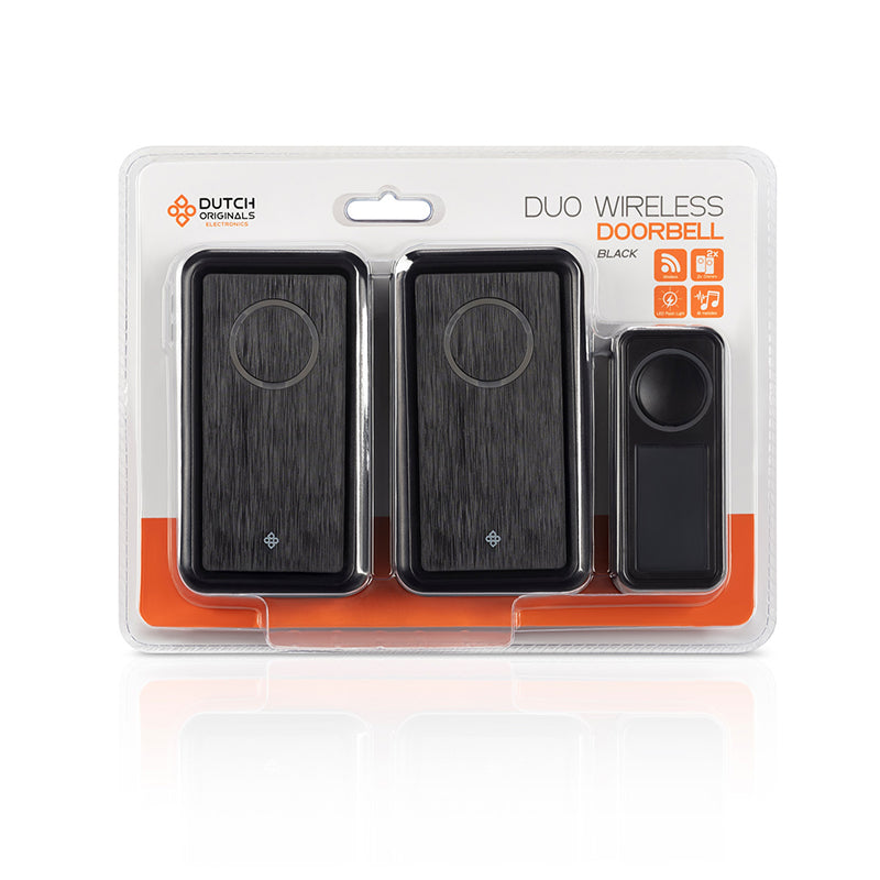 Wireless Doorbell with 1 or 2 Receivers