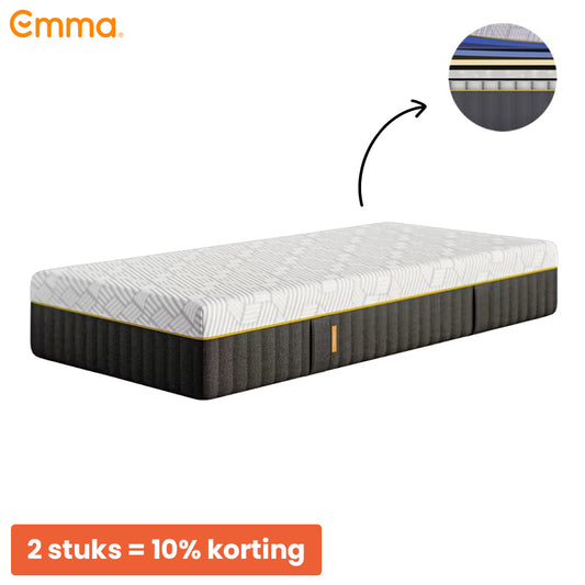 Emma AirGrid Matras – Ultieme Ventilatie & Geavanceerde Ondersteuning