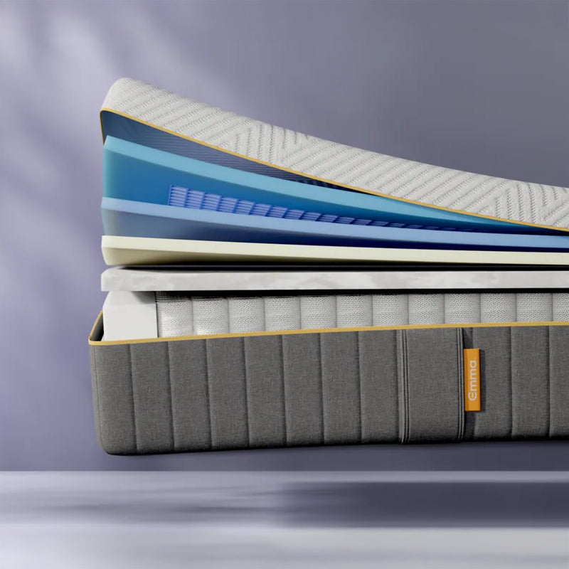 Emma AirGrid Matras – Ultieme Ventilatie & Geavanceerde Ondersteuning