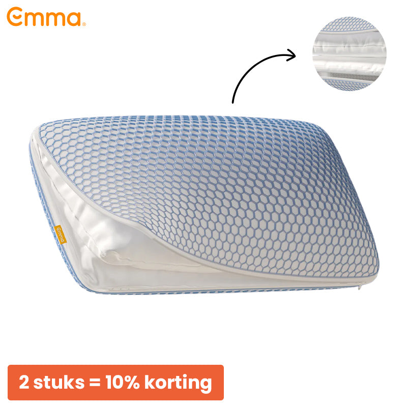 Emma - Elite Kussen – 70×40 cm – Ergonomisch, Ademend & Premium Comfort