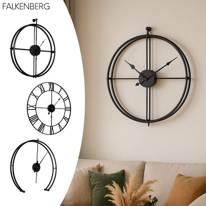 Falkenberg Wandklokken – Zuba, Luna en Amara