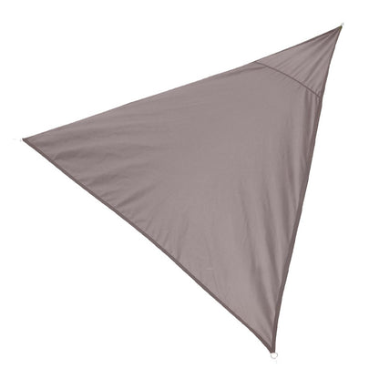 Farniente Schaduwdoek Driehoek 3x3x3 Meter – Taupe & Grijs – UV Werend Zonnescherm voor Tuin en Balkon