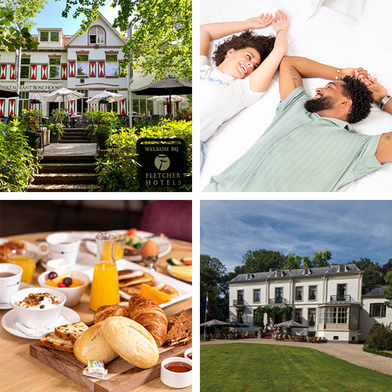 Fletcher Hoteldeal – Nachtje Weg voor 2 Personen | Keuze uit Met of Zonder Ontbijt