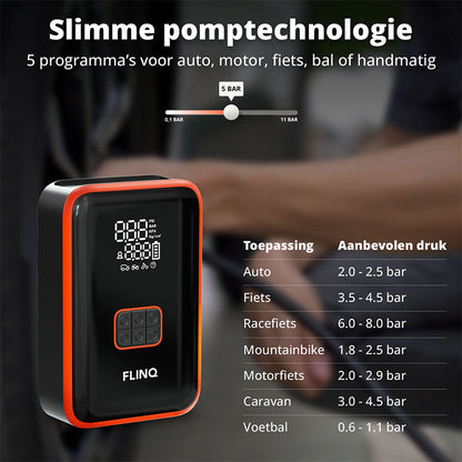 2-in-1 Jumpstarter & Aircompressor – Krachtige hulp bij pech onderweg