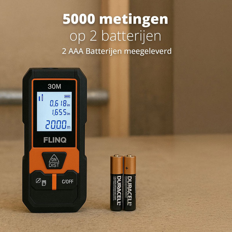 Digitale Laser Afstandsmeter – Nauwkeurig meten tot 30 meter