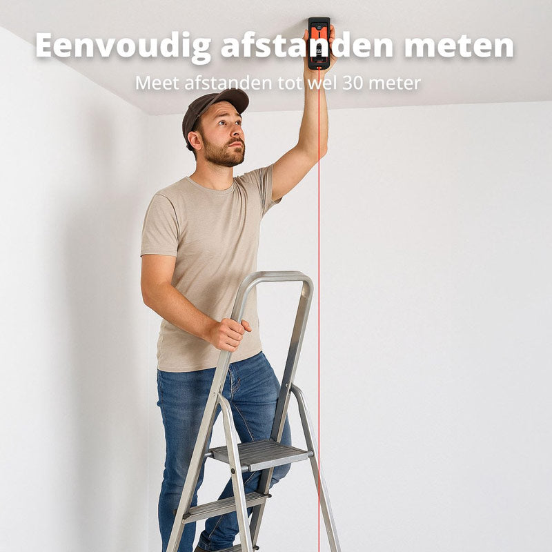 Digitale Laser Afstandsmeter – Nauwkeurig meten tot 30 meter