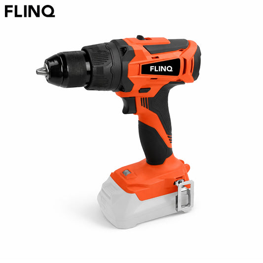 FlinQ Accuboormachine 20V – Draadloze Boormachine met Optionele Accu & Oplader