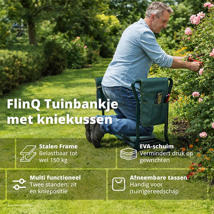 Garden Kneeler Seat – Comfortabel tuinieren zonder belasting