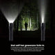 Militaire Zaklamp - Zaklamp LED - 1000 Meter - 2-pack