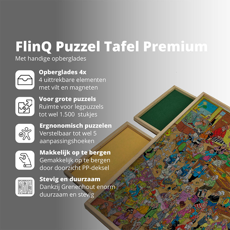 Puzzel Tafel Premium – Comfortabel Puzzelen op Elk Moment