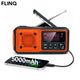 FlinQ RescueWave Noodradio DAB+ Bluetooth – FM Emergency Radio met Powerbank