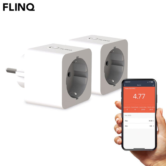 2-Pack Slimme Stekkers – Smart Plug met Energie Meting
