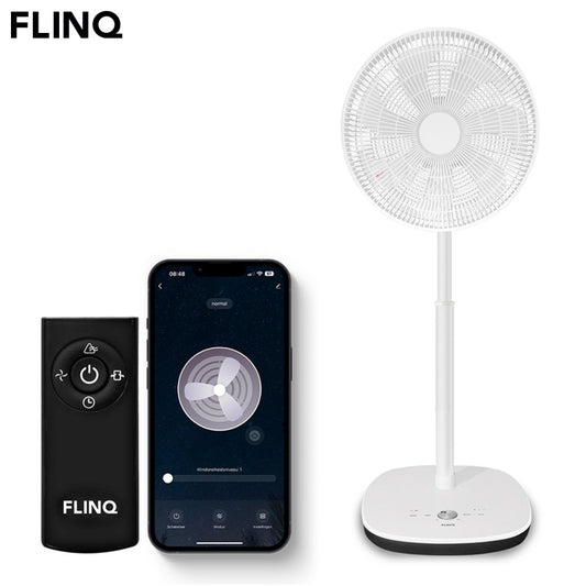 Smart Fan – Stille statiefventilator met app- of afstandsbediening