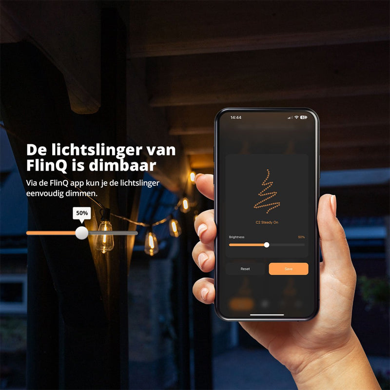 Smart Lichtsnoer Premium - LED Lichtslinger voor Buiten