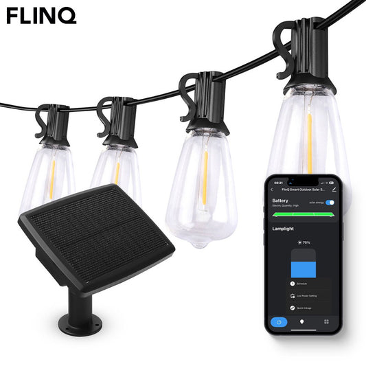 Smart Lichtsnoer Solar – LED Lichtslinger voor Buiten
