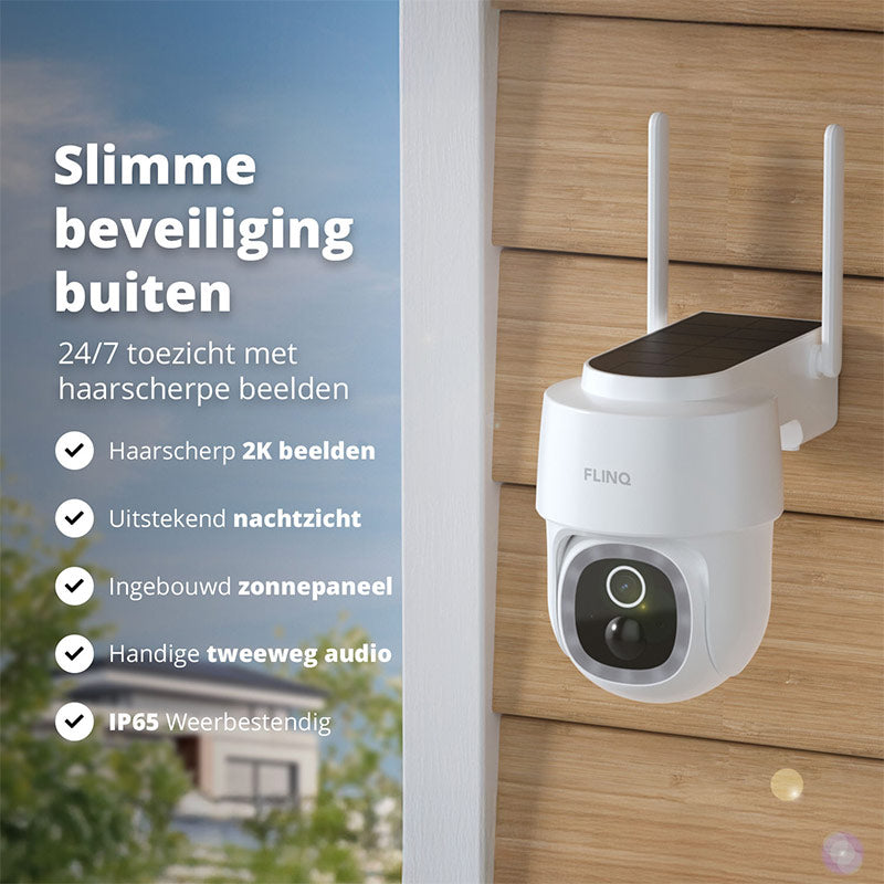 Smart Outdoor Camera’s – Sentinel & Dome Guard | Slimme Solar Beveiliging voor Buiten