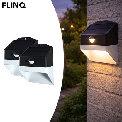 FlinQ Solar Light luma – Krachtige Solar Buitenverlichting met Bewegingssensor