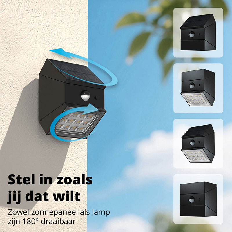 Solar TwistCube – 2-pack Buitenverlichting op Zonne-energie