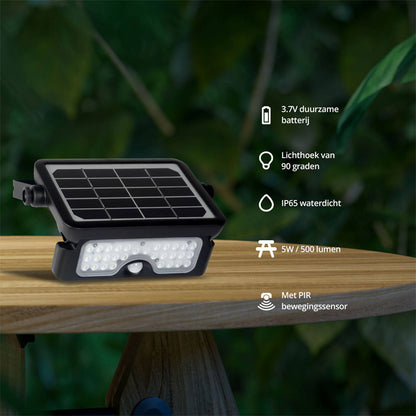 Solar Wandlamp - 5W en 10W