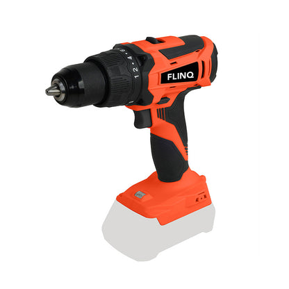 FlinQ Accuboormachine 20V – Draadloze Boormachine met Optionele Accu & Oplader