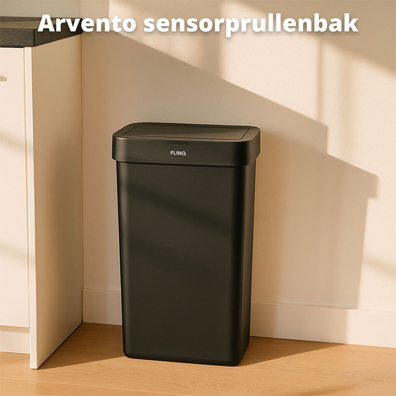 FlinQ Sensor Prullenbak Arvento 50L – Automatische Afvalbak met Sensor