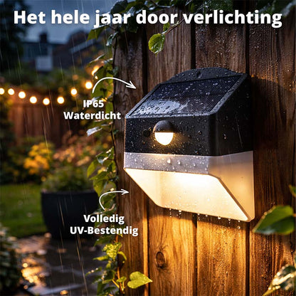 FlinQ Solar Light luma – Krachtige Solar Buitenverlichting met Bewegingssensor
