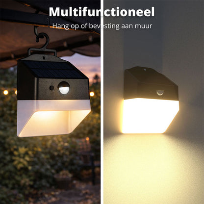 FlinQ Solar Light luma – Krachtige Solar Buitenverlichting met Bewegingssensor