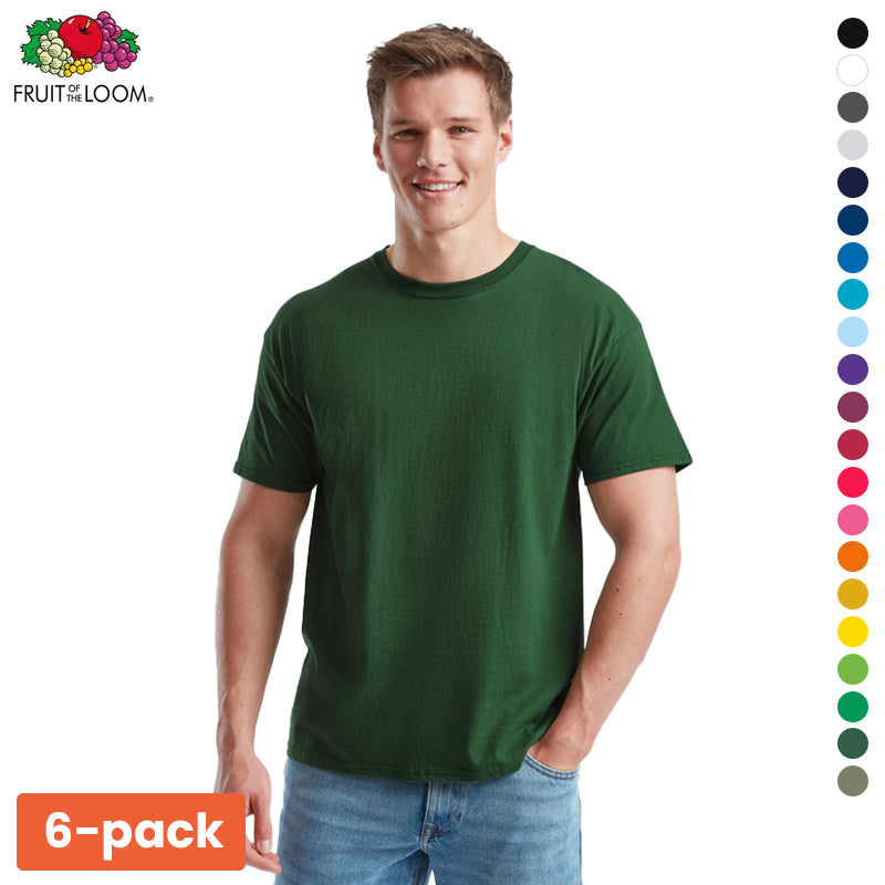 6-Pack T-shirts – Kwaliteit en Comfort voor Elke Dag