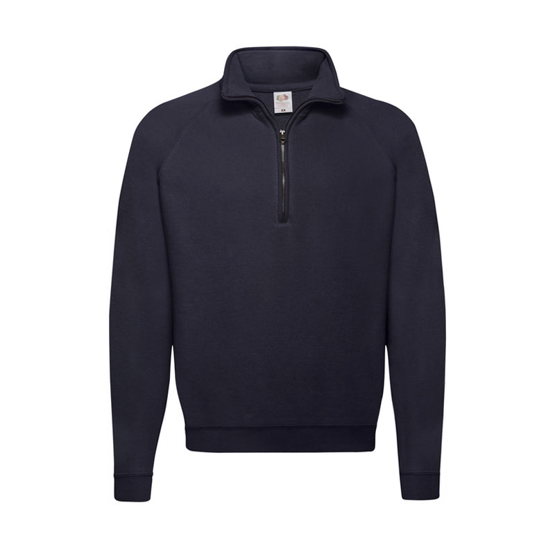 Fruit of the Loom Classic Zip Neck Sweater