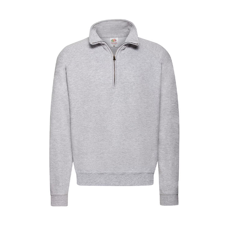 Fruit of the Loom Classic Zip Neck Sweater