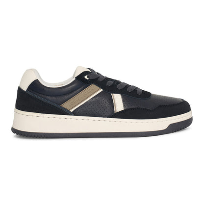 Hakuna Herensneakers – Leer/Suède in Navy of Sand