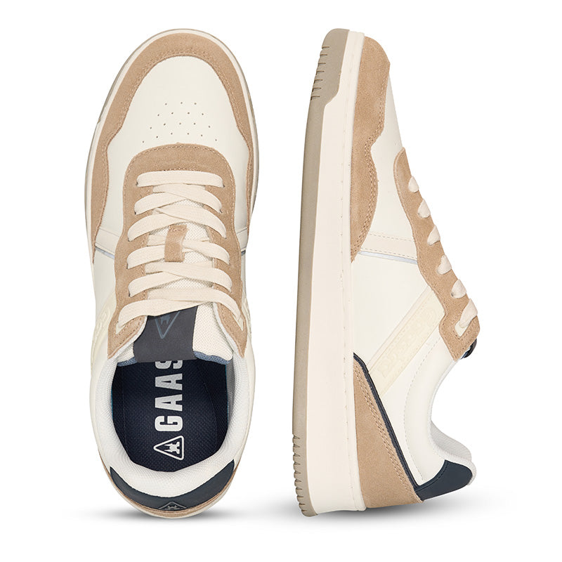 Hakuna Herensneakers – Leer/Suède in Navy of Sand
