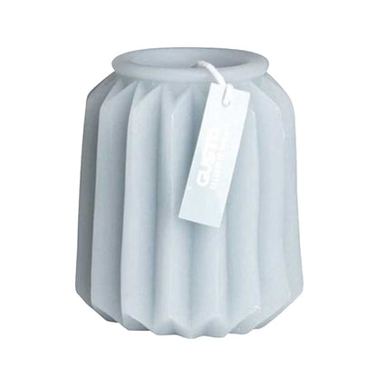 Figuurkaars – 10,5 cm – Grijsblauw of Lichtgroen