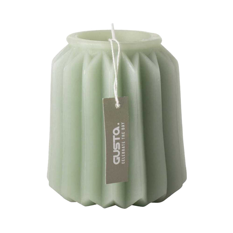 Figuurkaars – 10,5 cm – Grijsblauw of Lichtgroen