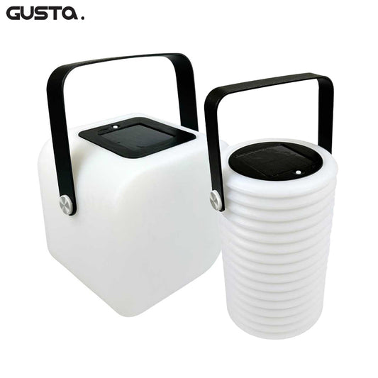 Solar Lantaarns – Wit – Kubus & Lampion