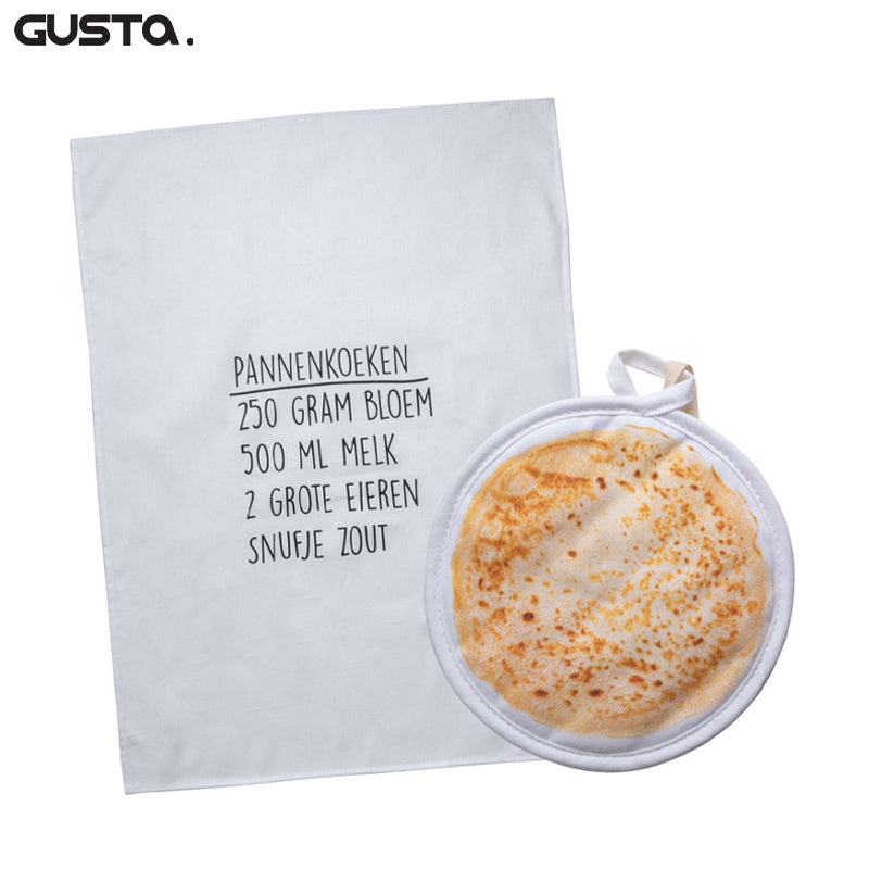 Theedoek & Pannelap “Pannenkoek”