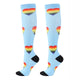 Happy Compressiesokken – Compressiekousen met Print voor Dames & Heren