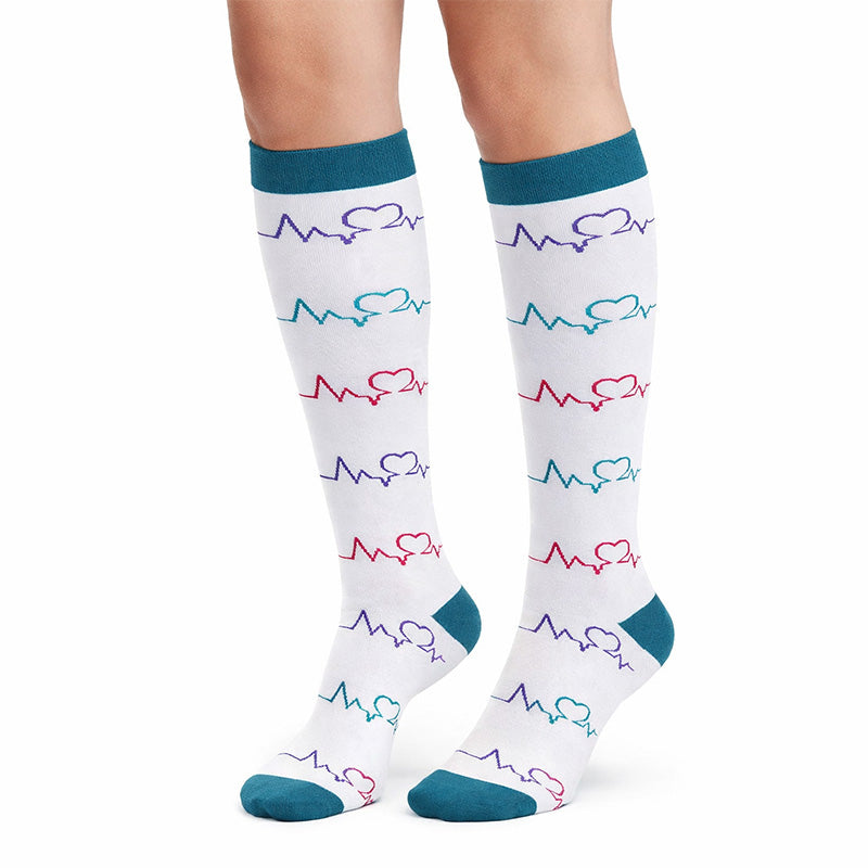 Happy Compressiesokken – Compressiekousen met Print voor Dames & Heren