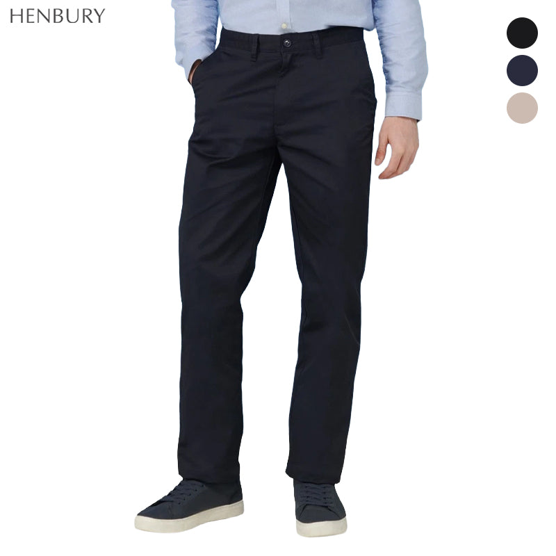 Henbury Comfortabele & stijlvolle Chino voor heren