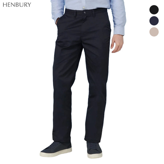 Henbury Comfortabele & stijlvolle Chino voor heren